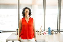 image of Florence Dallo standing in an office